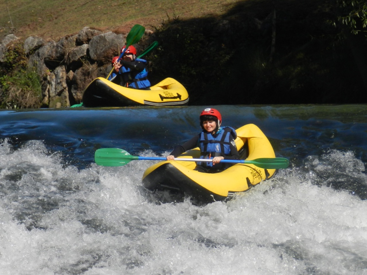 Canoa-raft · Alto Ebro