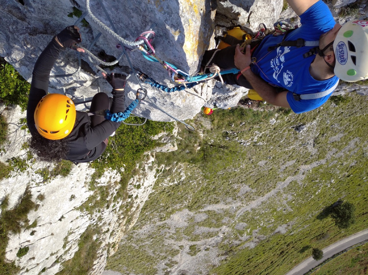 Ferrata El Torreón completo (I y II)